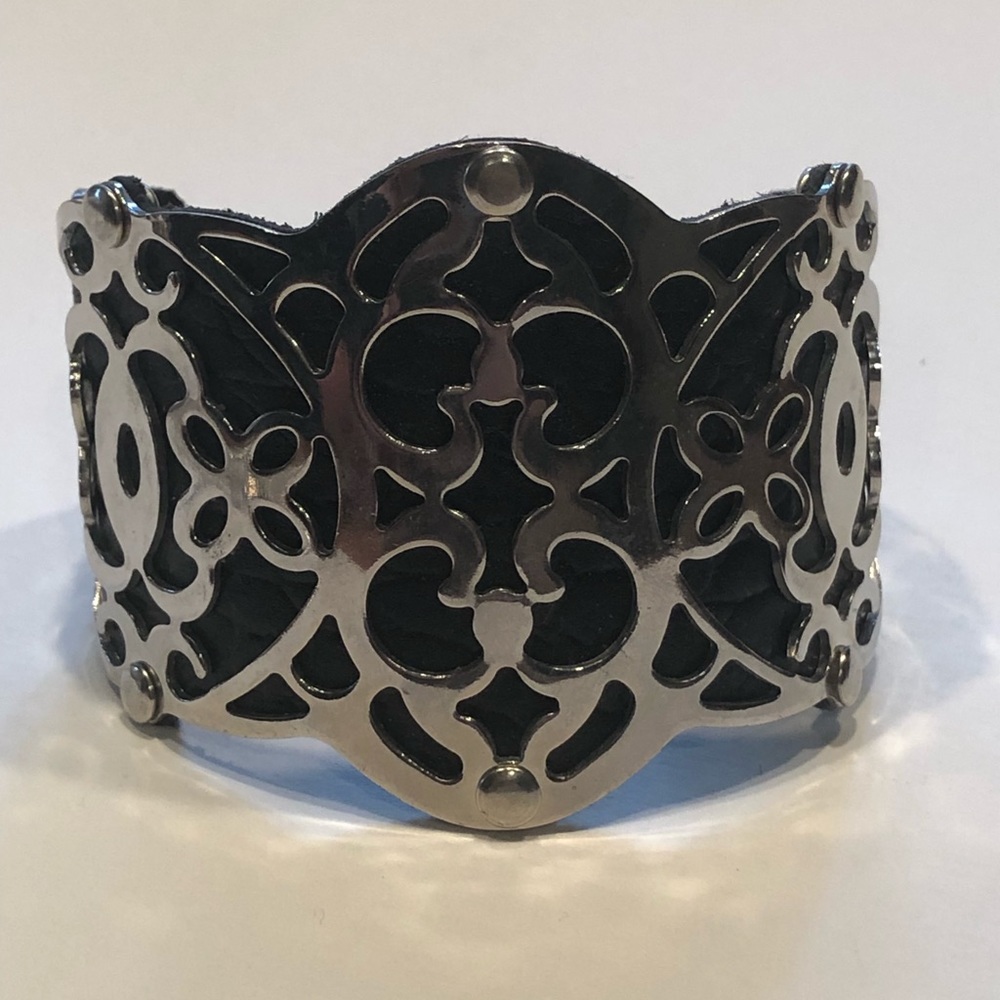Silver cuff bracelet